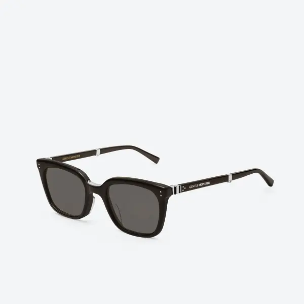 GENTLE MONSTER Matiny BR3 Brown Frame Gray Lenses Square Shape
