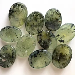 Prehnite Worry Stone