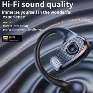 Summer Outdoor Sports Running Sweatproof Design Dustproof Bluetooth-compatible Wireless Earphones, Headphones, Business Over-Ear Noise Cancelling HiFi Music Player
