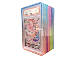 MintedGuard for Standard PSA Graded Cards (Halo Series) TPU Flexible Impact Protection Precision Molded Fit Scratch Edge Defense Slim Lightweight Design Graded Card Holder Graded Guard Bumper Guard Jewel