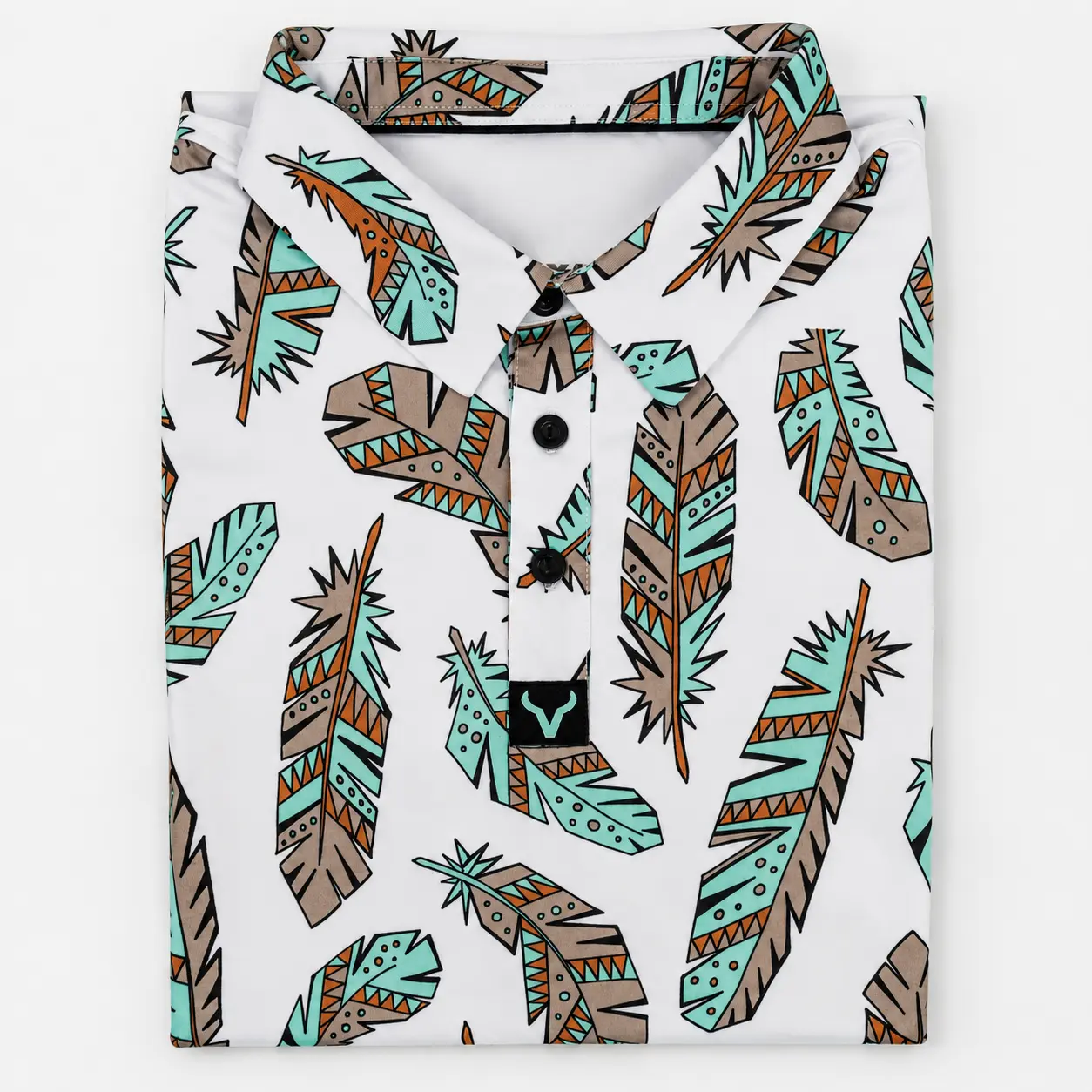 Vexil Brand - Polo - Feathers - White - Gifts for men