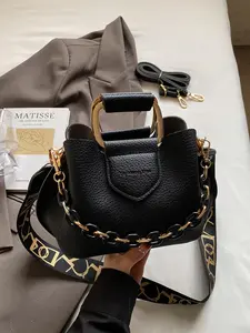 Fashion Women's Bucket Bag, Trendy PU Material Hobo Crossbody Bag for Casual, Versatile Handbag and Shoulder Bag for Daily Use, Crossbody Shoulder Purses, Fashionable Shoulder Bag