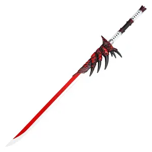 Munetoshi 43.5 Rathalos Long Sword Foam Replica Anime Hunter Cosplay Prop Costume Halloween Holiday Gift