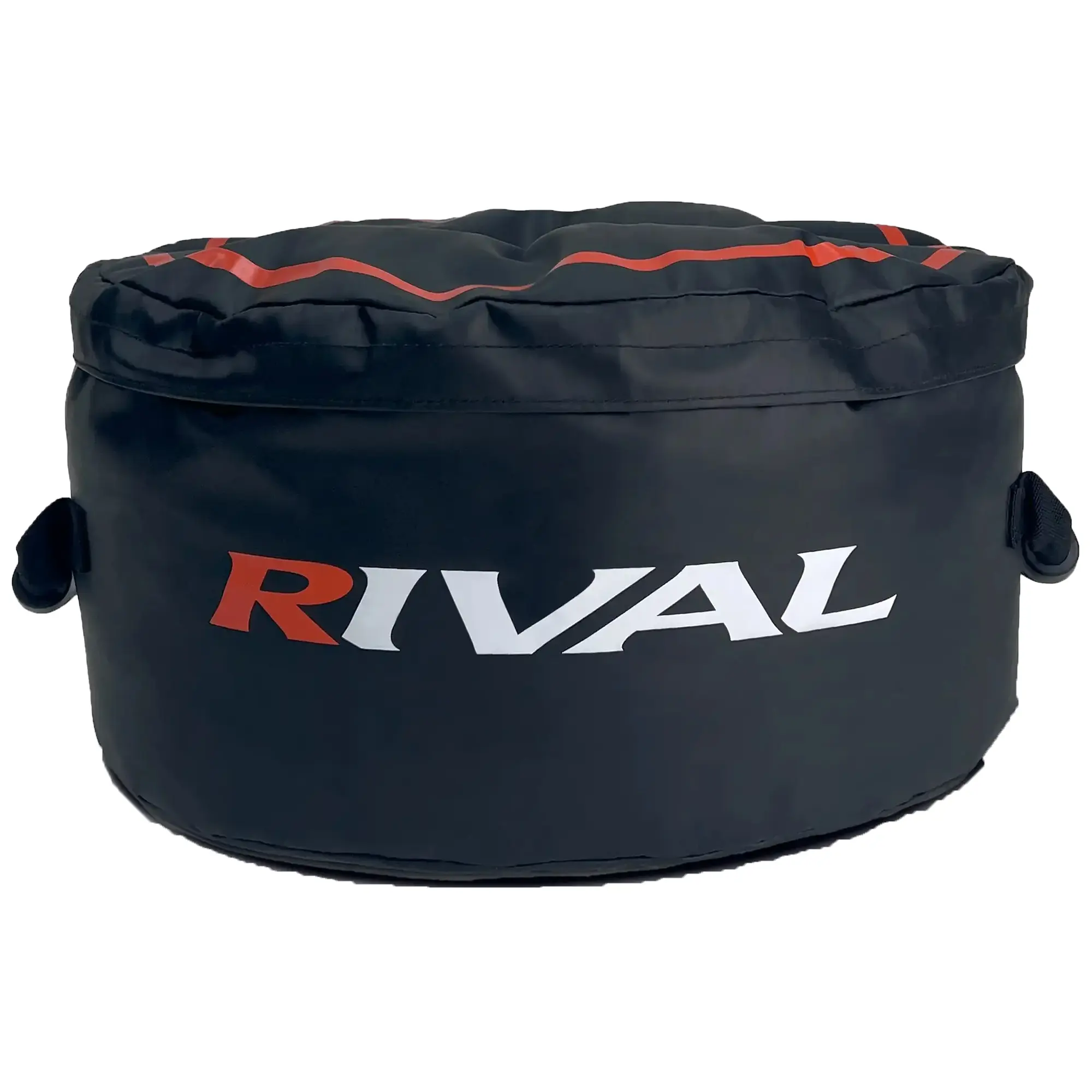 Rival Boxing Double End Bag Anchor - Black/Orange, Heavy-Duty D-Rings, Abrasion Resistant, for Home Workouts, Martial Arts