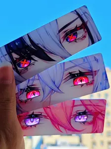 Genshin Impact Anime Game Cartoon Keychain, Dual-Layer Acrylic, Unique Craftsmanship, Perfect Gift for Fans, Holiday Present