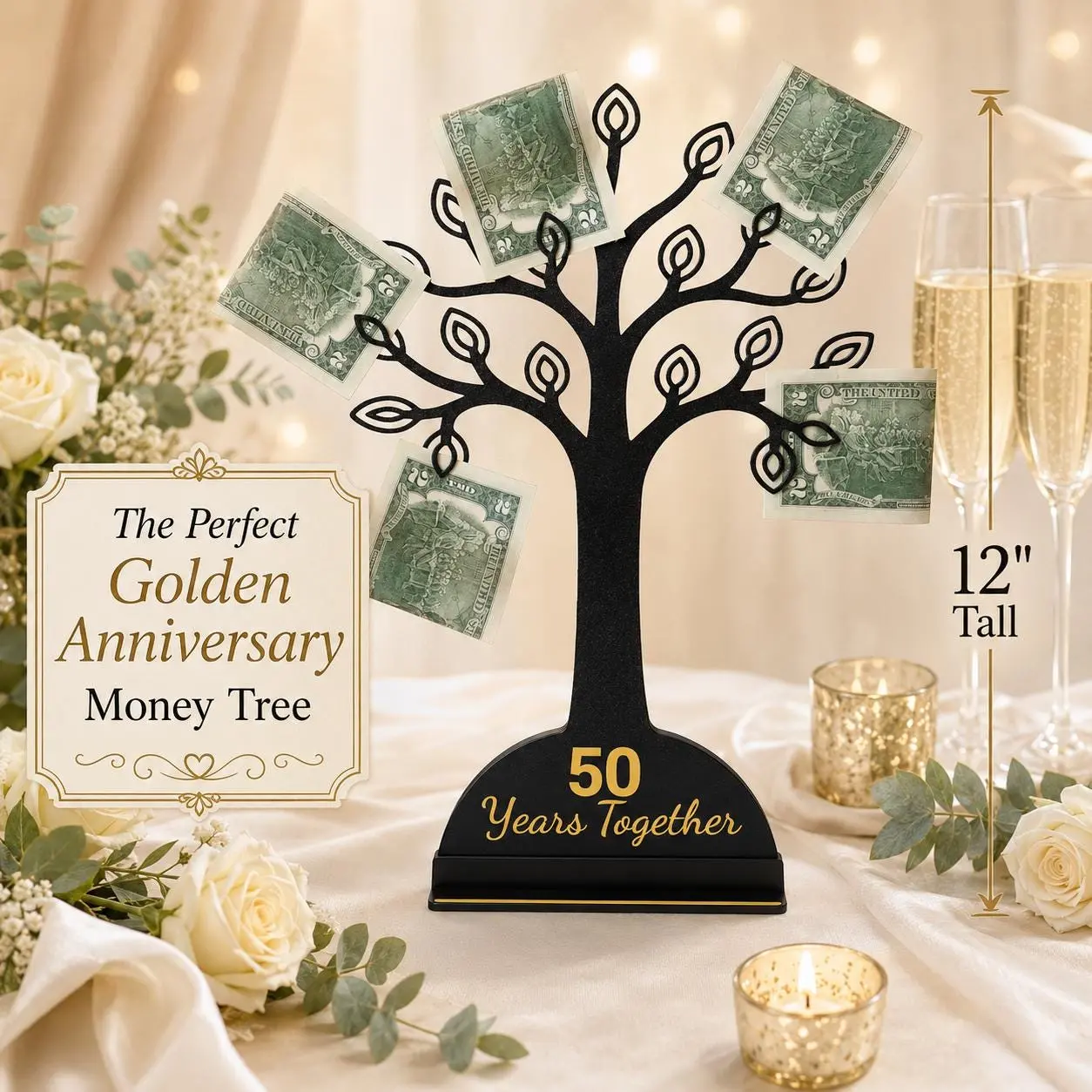 50th Anniversary Money Gift Holder