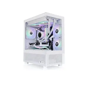 White RTX 3070 Gaming PC Prebuilt 1080p / 1440p