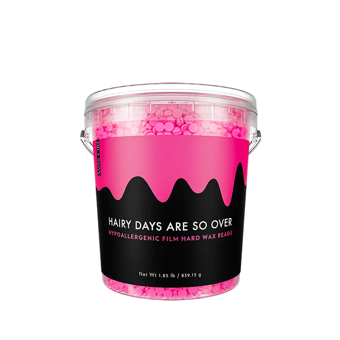 Hairy Days Are So Over Hot Pink Hypoallergenic Film Hard Wax Beads - 1.85 LB