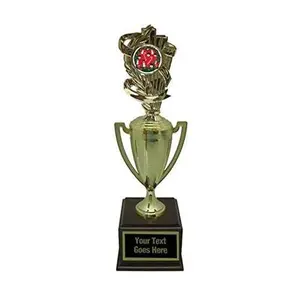 buyawardsandtrophies.com Ugly Christmas Sweater Gold Cup Trophy (14")