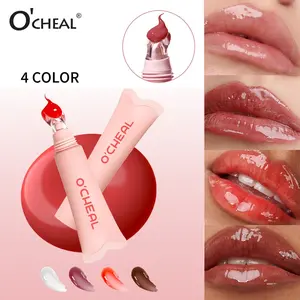 Crystal Gloss Hydrating Lipstick, Moisturizing Formula for Smooth Lips, Long-Lasting Shine, Four Color Options, Ideal for Daily Use