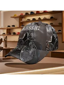 Classic Motorcycle Baseball Caps Fashion Statement for Casual Wear Daily Outfits Comfortable Fit Suitable for All Seasons Stylish Design Unisex Accessory