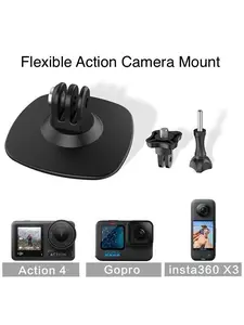 Flexible Adhesive Mount For Action Cameras GoPros Insta360s