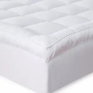 4" Mattress Topper King Size Mattress Topper Comfortable Firm Mattress Bed Topper for Enhanced Sleep Comfort