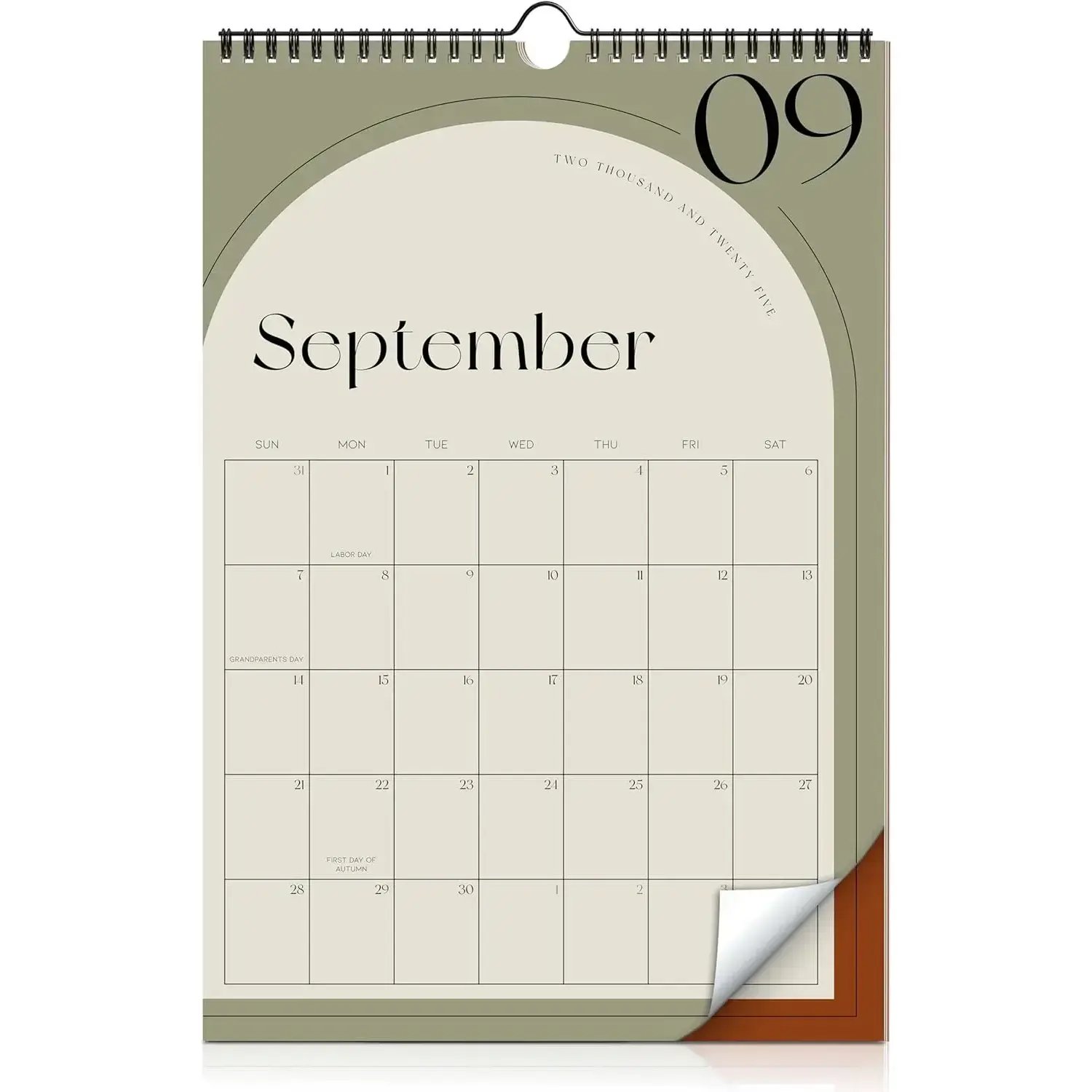 Modern Aesthetic 2025-2026 Wall Calendar - June 2025 to December 2026, Vertical Layout, Lovely Modern Calendar Design for Home Easy Organizing - Office Stationery Wall Hanging Organiser, Monthly View, Beautiful Decoration
