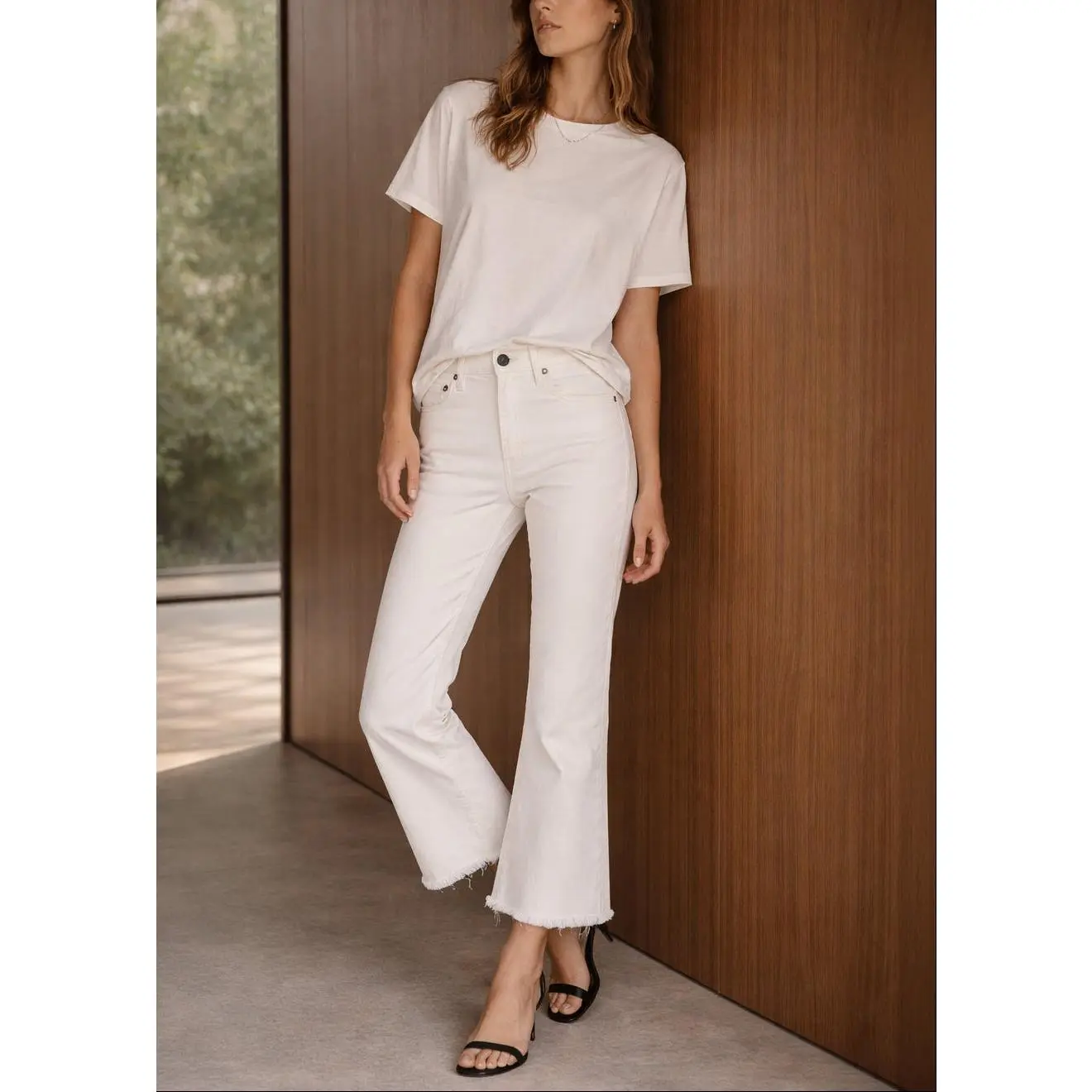 Farrah Mid Rise Kick Flare Jeans