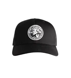 Black Arnold Palmer Snapback Trucker Hat