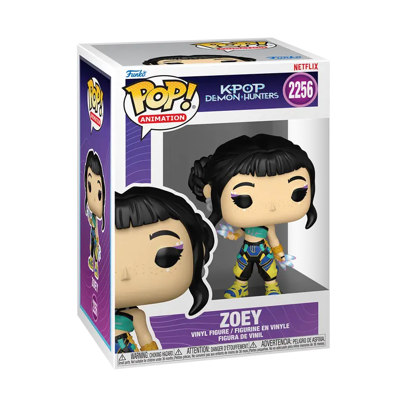 Funko Pop! K-Pop Demon Hunters - Zoey #2256 Collectible Pop Vinyl Figure
