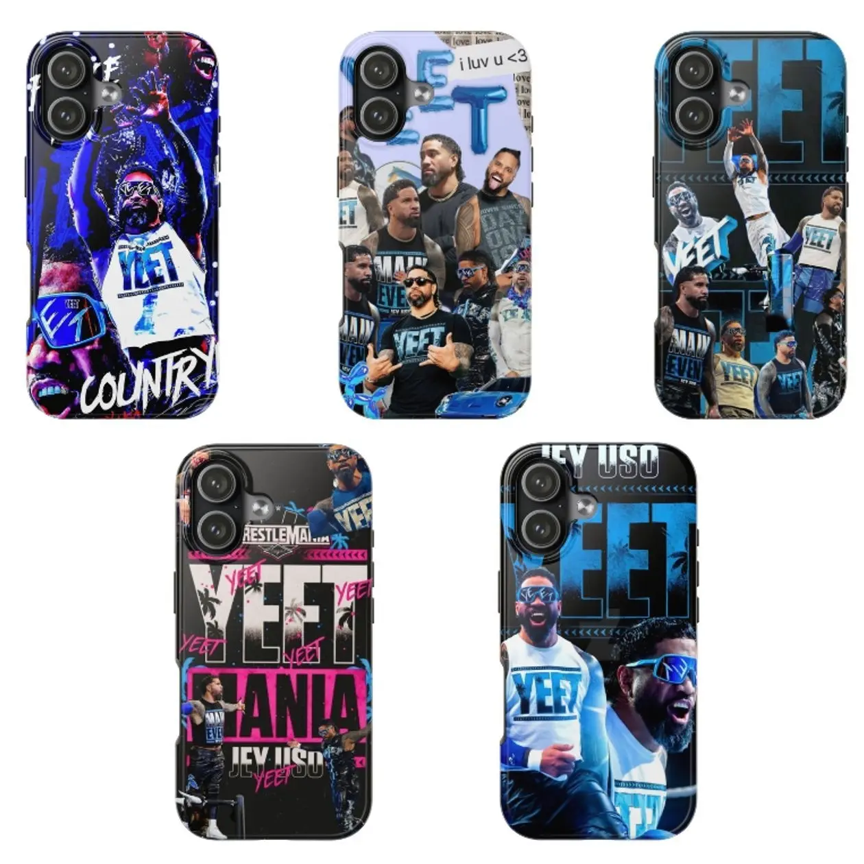 Jey Uso x WWE Compatible with iPhone 11, 12, 13, 14, 15, 16, 17 & more – check our available sizes
