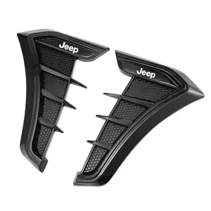 Car Side Fender Vent Cover Sticker for Jeep Renegade, Wrangler Jl Jk, Gladiator, Grand Cherokee, Compass, Automotive Accessories, Car Stickers