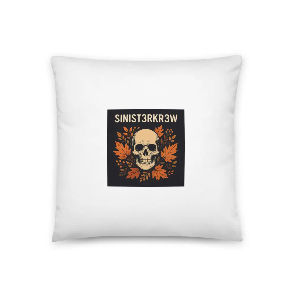 Sinist3rkr3w halloween Basic Pillow