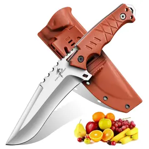 【February Faves】Purple Dragon Fruit Knife -  for Slicing Peeling & Carving -Comfortable Handle - Home or Kitchen Tool,Perfect Small Gift for Dad/Mom