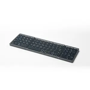 70% off Foldable Bluetooth Keyboard for Mobile Phones and Tablets, Portable Universal Wireless Keyboard with Numeric Keypad