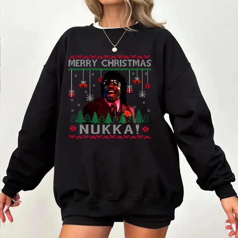 Pinky From Friday Merry Christmas Sweatshirt, Christmas Movie Unisex Sweater, Gift For Her, Gift For Him ,Retro Christmas Sweatshirt, perfect gift for all,Christmas Inspired graphic tees men gifts dailywear Menswear