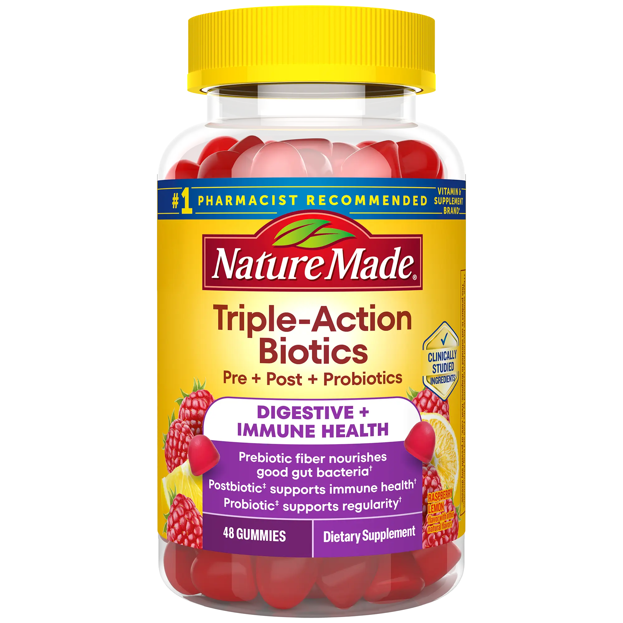 Triple-Action Biotic Gummies