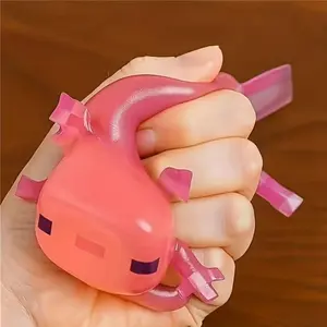 Pink PU Sensory Stress Relief Toy, Textured Fidget Toy for Classroom & Office Relaxation, Party Favors