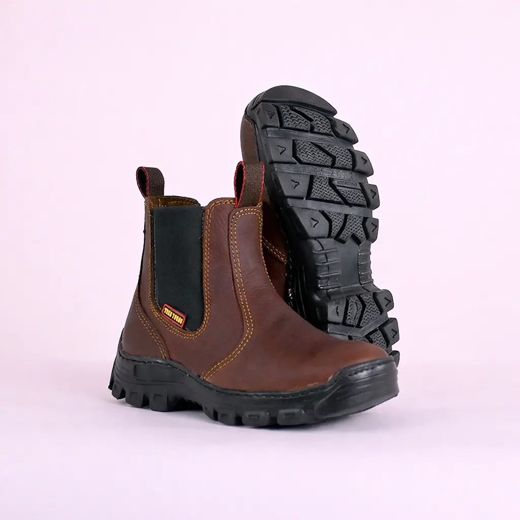 Botin de mujer extra ligero de trabajo / Women's work chelsea boots lightweight