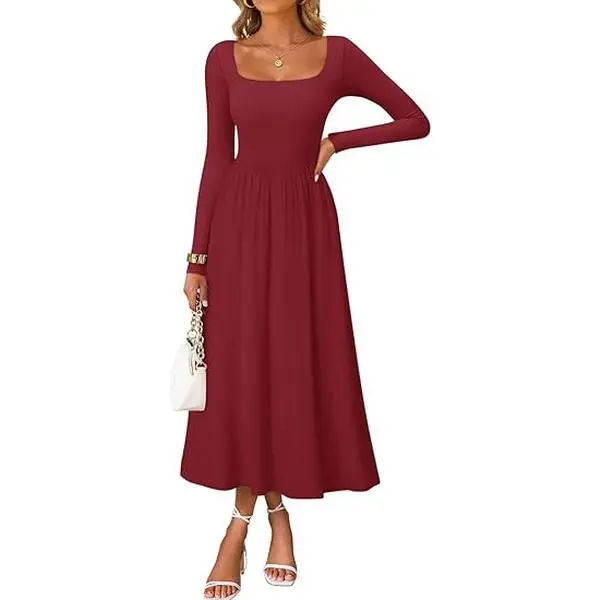 fall midi dresses - TikTok Shop fall midi dresses - TikTok Shop