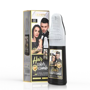 5-Min Hair Color Comb (Ammonia-Free!)  Covers Greys 100%—Botanical Infused, No Scalp Stains, Long-Lasting Shade! Easy At-Home Use For Men & Women