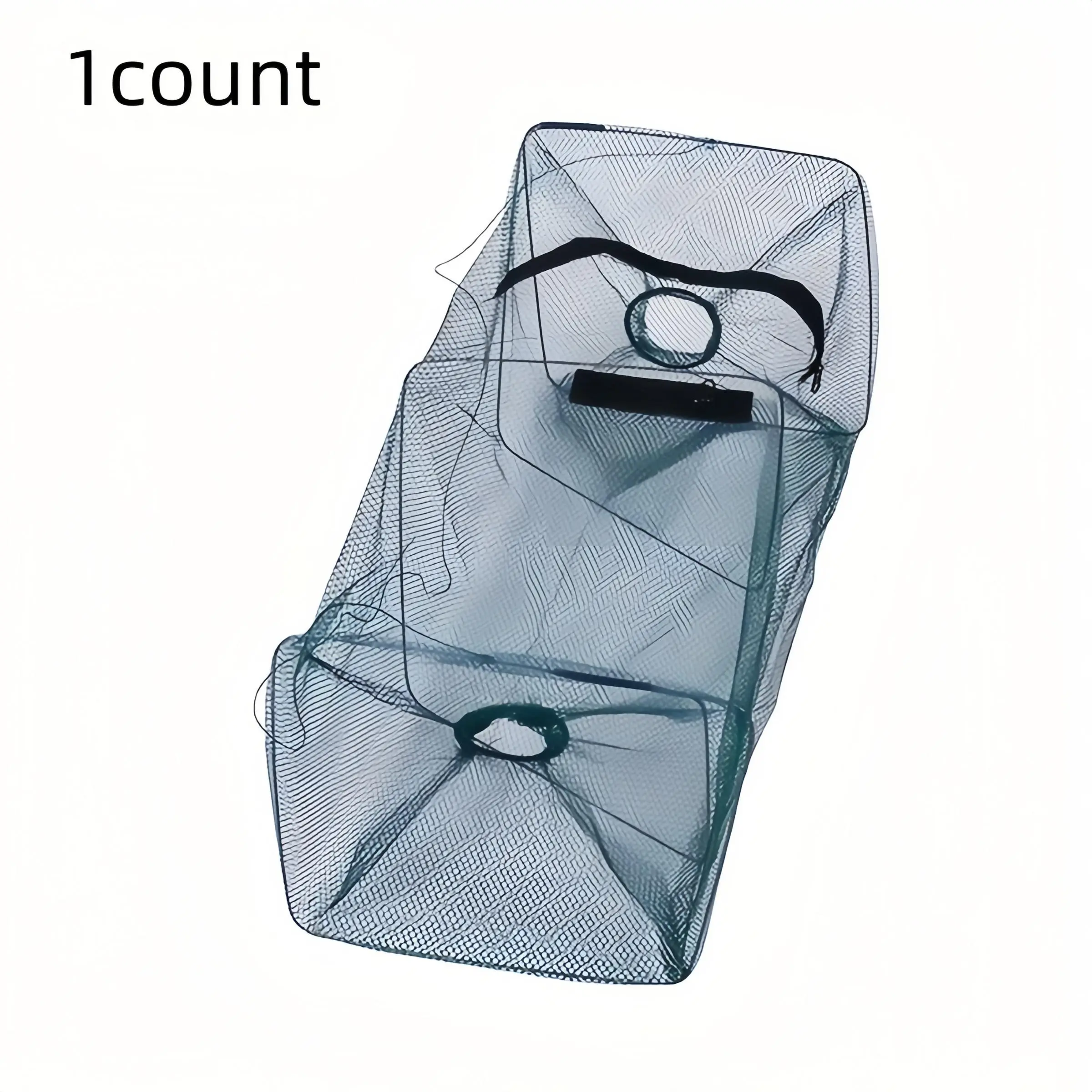 Foldable Fishing Net Trap, Portable Hand Throwing Shrimp Crab Net, Multifunctional Fishing Net for Outdoor Fishing, Fishing Equipment, Fishing Gear Accessories, Mesh Net