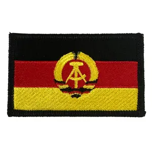 East German Flag Velcro Patch