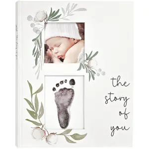 Memory Book for the Modern Minimalist - Simple  Book for Boy or Girl - First  Journal - Monthly Milestone Keepsake Record Book - Gender Neutral   for  Shower