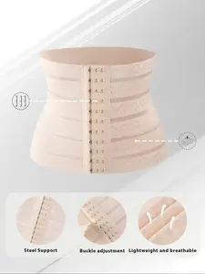 Women's Waist Cincher Shapewear Belt, Postpartum Corset, High Compression Shapewear, Underwear for Daily Wear & Sports, Effective Abdominal Control, Comfortable Body Shaper, High Waist Shaping