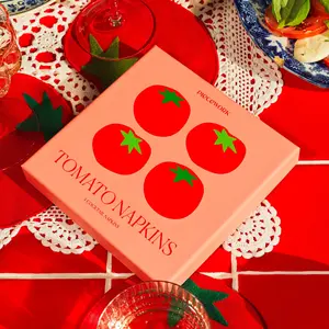 Tomato Cocktail Napkins Tomato Cocktail Napkins