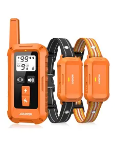 Jugbow Dog Collar - 4200FT Dog Collar with Remote, IPX8 Waterproof Electric Collar with 4 Training Modes, Security Lock, Rechargeable e-Collar-DT68