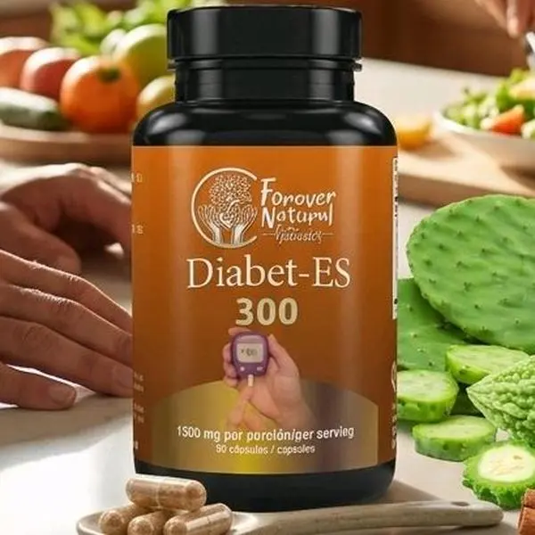 Diabet-ES 300 Edible Vitamin Supplement - Blend of Wereke, Nopal, Neem & More Natural Ingredients for Optimum Sugar Level Control - Healthcare Nutrition Product