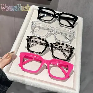 4-Pack Unisex Fashion Geometric Frame Decorative Glasses, Trendy Stylish Clear Lens Eyewear for Parties, Daily Wear, School & Shopping, Perfect for Halloween, Christmas, Easter, Valentine’s Day, Thanksgiving & New Year Celebrations