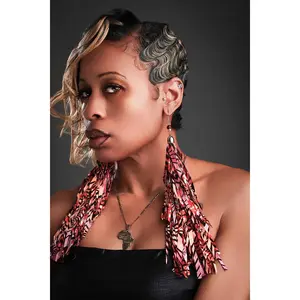 Rose Peacock Statement Tassels