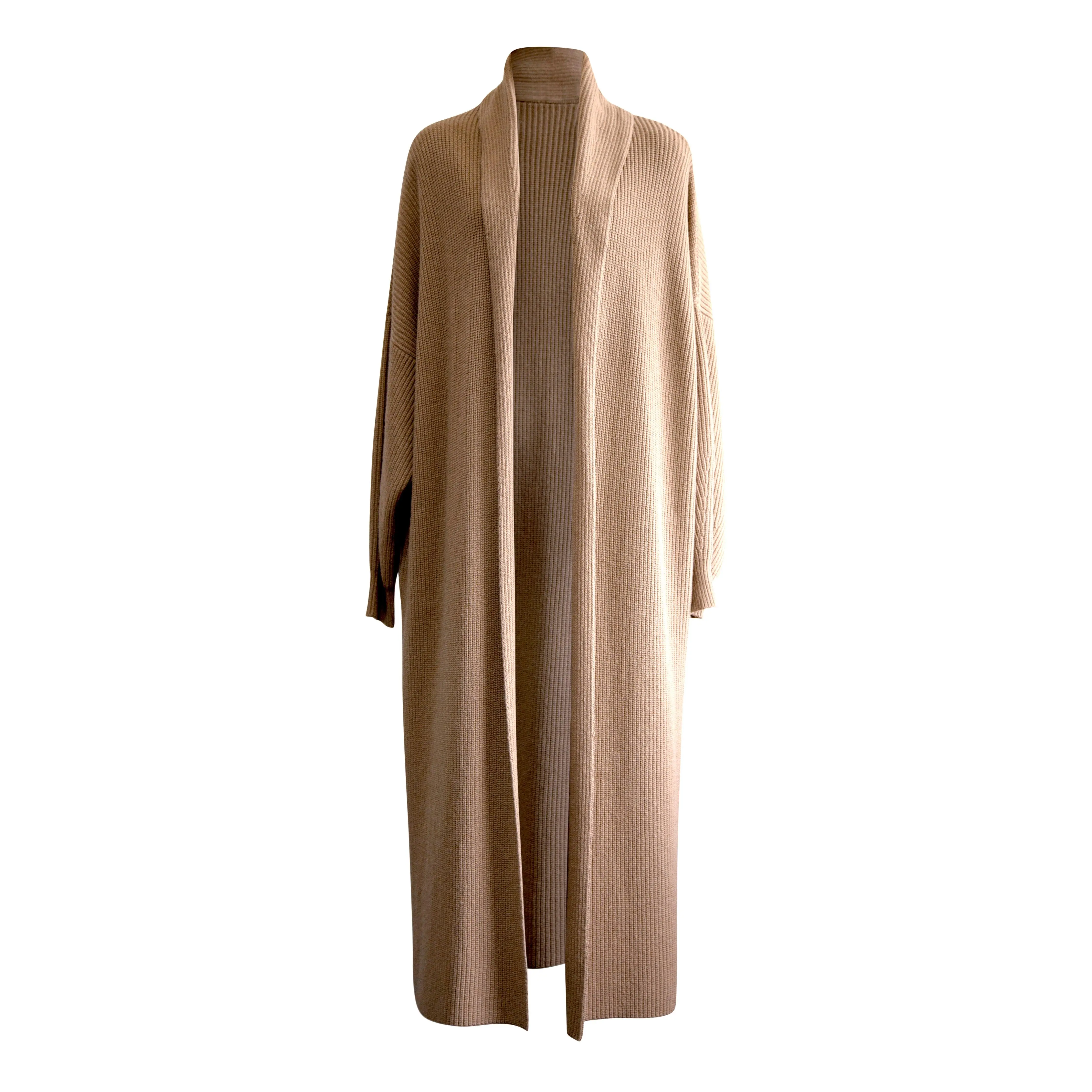 Cashmere Long Coat Sweater Womenswear