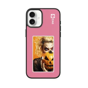 iPhone 16 Plus Tizag Customizable Digital Canvas Phone Case - Available in 3 Colors (Bravo Black, Bravo Pink, & Bravo Blue) - Personalized Protection and Style