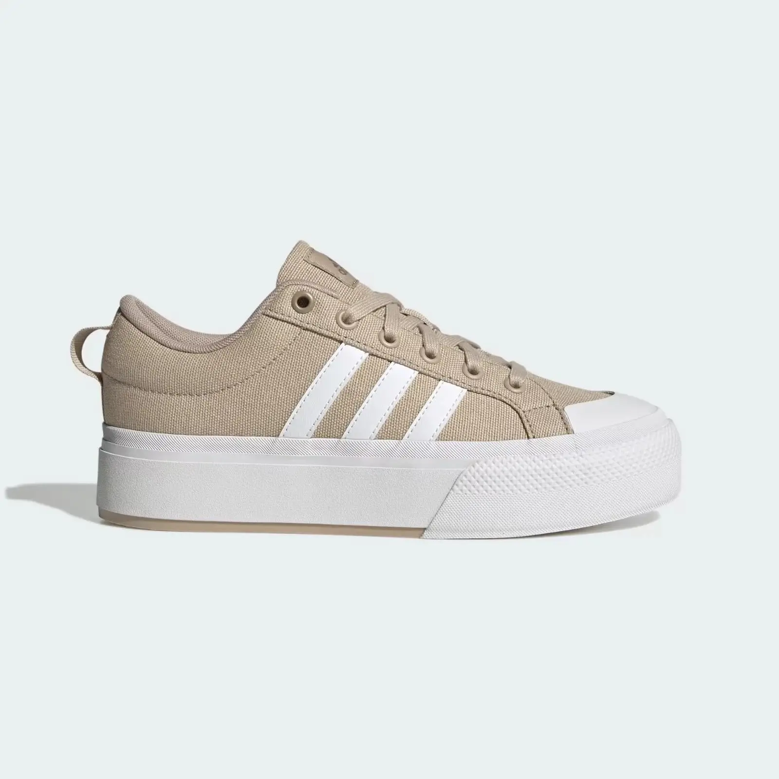 Adidas Women's Bravada 2.0 Platform 'Clay Brown' Shoes JI1798 Casual Walking Sneakers Casual Sporty Sneakers