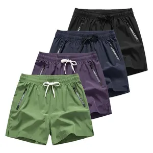 Men’s 3-Inch Inseam Quick-Dry Athleisure Shorts, Lightweight Breathable, Drawstring Elastic Waist, Multiple Colors, Gym & Casual Fitness Bottoms,