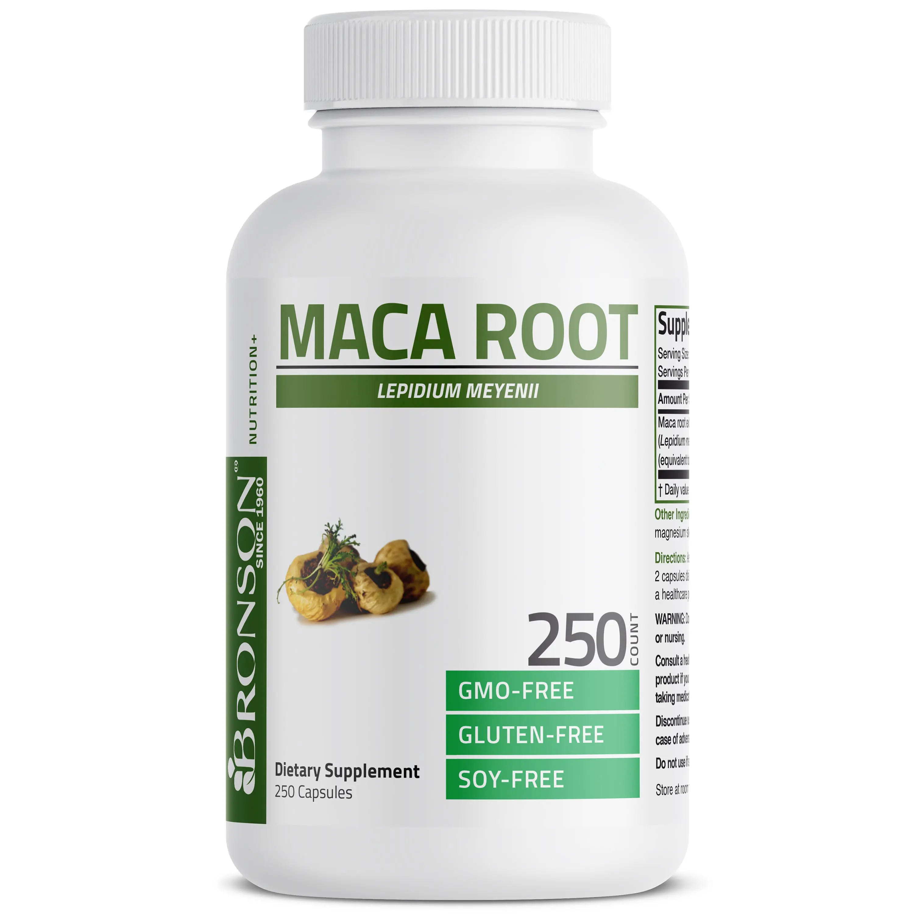 Bronson Maca Root Extra Strength 2,000 MG per Serving, Lepidium Meyenii - Non-GMO Gluten-Free Dietary Supplement