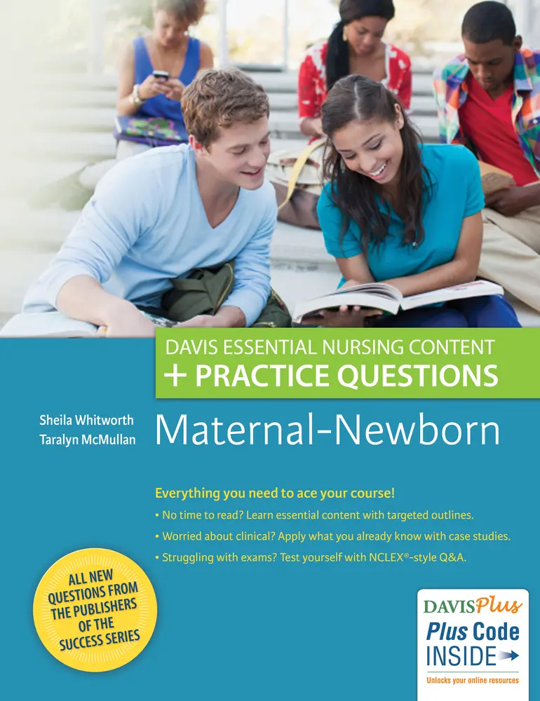 USED-Maternal-Newborn: Davis Essential Nursing Content + Practice Questions by Whitworth, Sheila C. (Paperback)