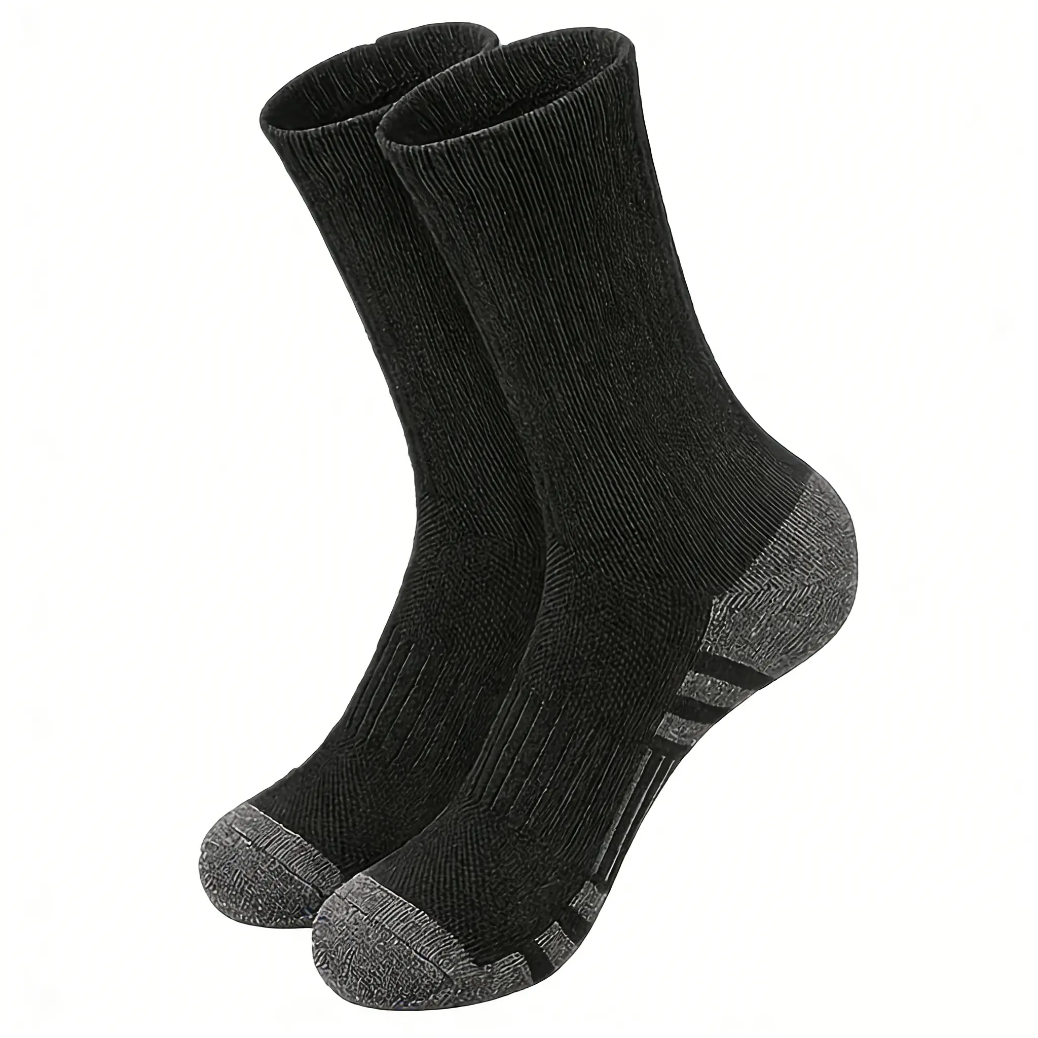 Thick Thermal Crew Socks for Men, Warm and Comfortable for Cold Weather Outdoor Wear, Fits US Sizes 6-10, Menswear
