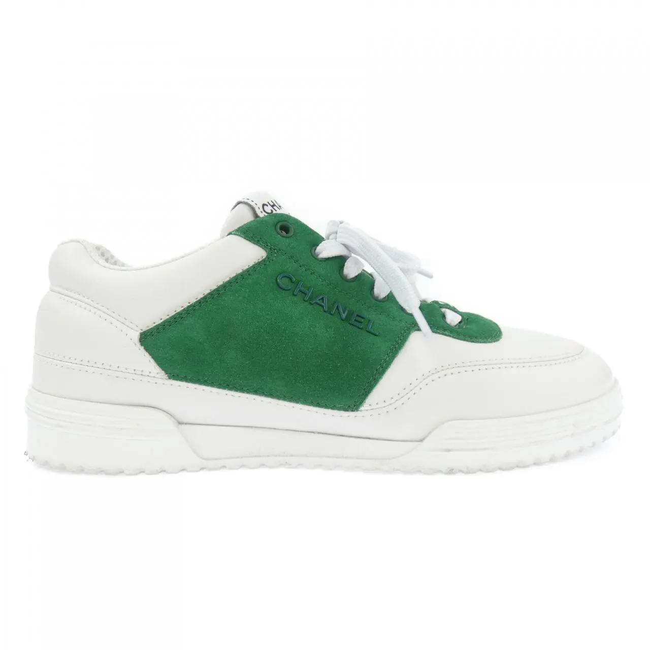 Pre-owned CHANEL Calfskin Small Leather Goods TENNIS Sneakers