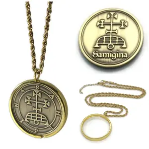 Samigina Demon Sigil Necklace – Ars Goetia – 1FitAll Bezel